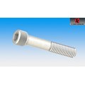 BUTTON HD SOCKET CAP SCREWS, H, T, ALLOY, PLN, ASTM F835,CLASS 3A THRD_8